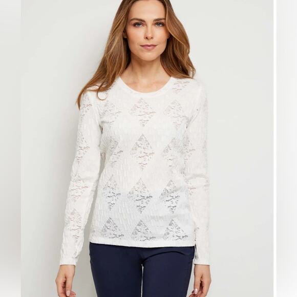 New! Anatomie Stretch Lace Juliana Top Women's - Picture 1 of 11